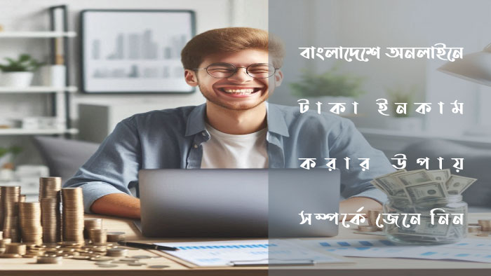 বাংলাদেশে অনলাইনে টাকা ইনকাম করার উপায় সম্পর্কে জেনে নিন